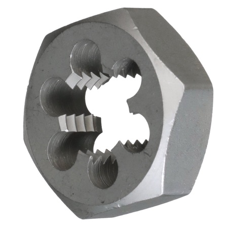 Drill America 3/8"-27 Carbon Steel Hex Die DWTSH3/8-27